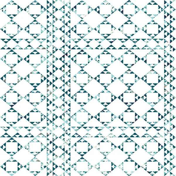 Geometrický Kilim Ikat Vzor Grunge Texturou — Stock fotografie