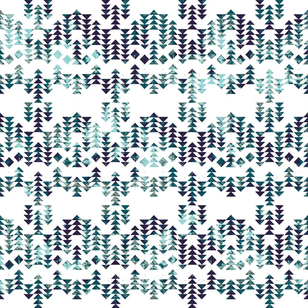 Geometric Kilim Ikat Pattern Grunge Texture — Stock Photo, Image