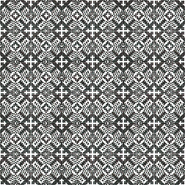 Patrón Kilim Ikat Circular Geométrico Con Textura Grunge —  Fotos de Stock