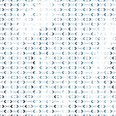 Grunge desenli Geometrik kilim ikat deseni