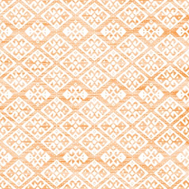 Grunge desenli Geometrik kilim ikat deseni