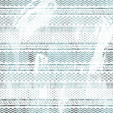 Grunge desenli Geometrik kilim ikat deseni