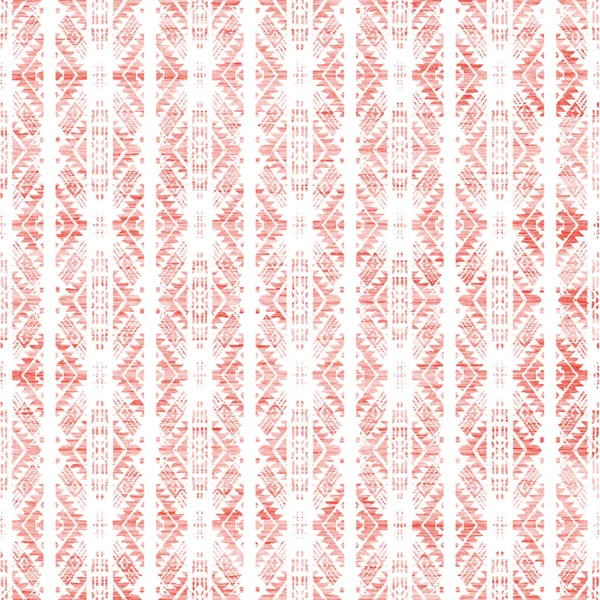 Geometrisk Kilim Ikat Mönster Med Grunge Konsistens — Stockfoto