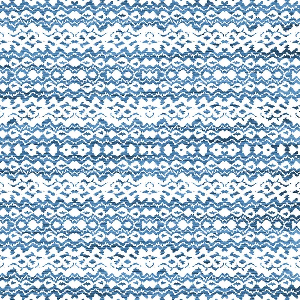 Modello Kilim Ikat Geometrico Con Texture Grunge — Foto Stock