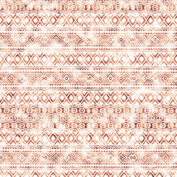 Geometrische Kelim Ikat Patroon Met Grunge Textuur — Stockfoto