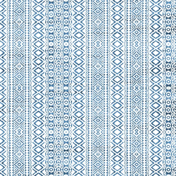 Padrão Geométrico Kilim Ikat Com Textura Grunge — Fotografia de Stock