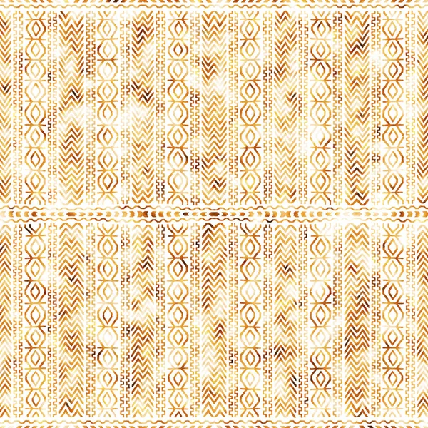 Geometrický Kilim Ikat Vzor Grunge Texturou — Stock fotografie