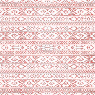 Grunge desenli Geometrik kilim ikat deseni