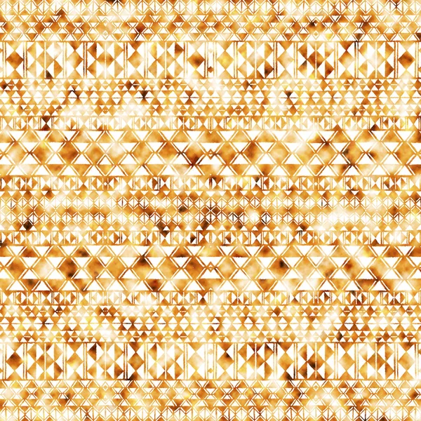 Geometrický Kilim Ikat Vzor Grunge Texturou — Stock fotografie