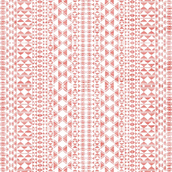 グランジの質感を持つ幾何学的なキム イカットパターン — ストック写真