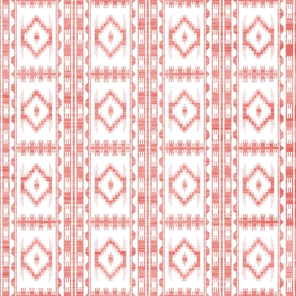 Padrão Geométrico Kilim Ikat Com Textura Grunge — Fotografia de Stock