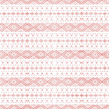 Grunge desenli Geometrik kilim ikat deseni