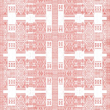 Grunge desenli Geometrik kilim ikat deseni