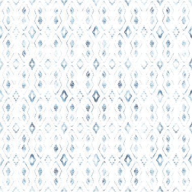 Grunge desenli Geometrik kilim ikat deseni