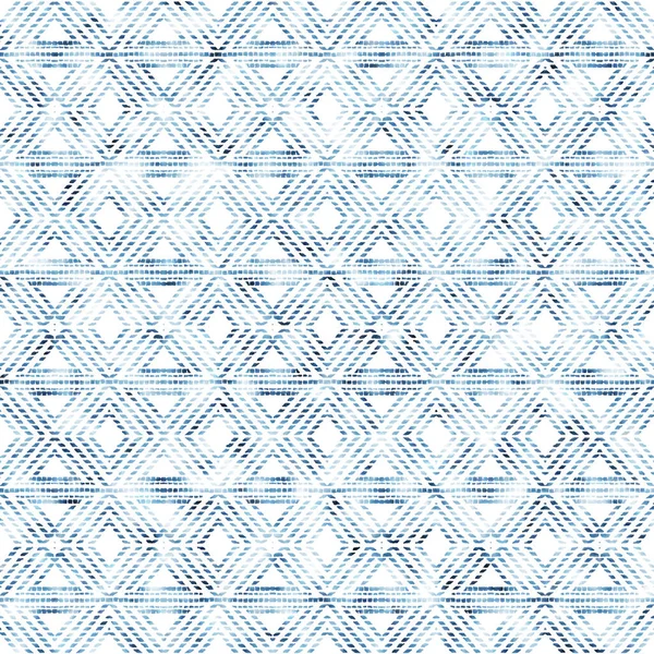 Geometrický Kilim Ikat Vzor Grunge Texturou — Stock fotografie