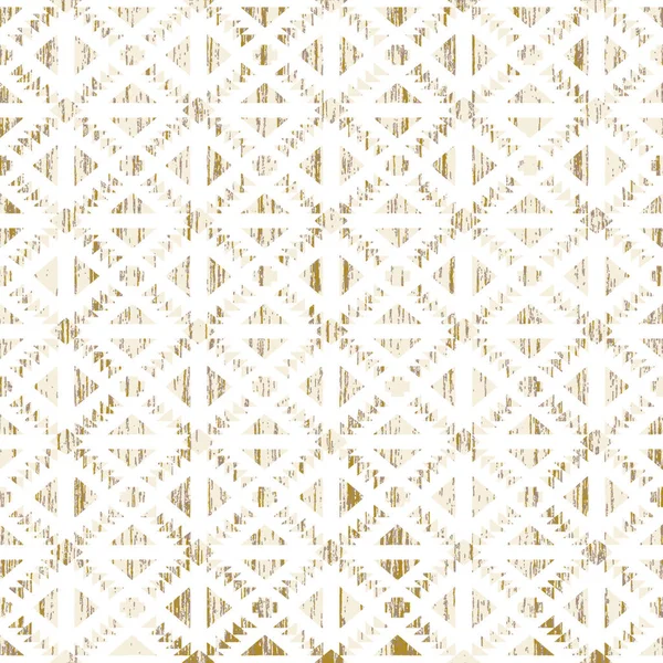 Geometric Kilim Ikat Pattern Grunge Texture — Stock Photo, Image