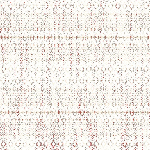 Geometrický Kilim Ikat Vzor Grunge Texturou — Stock fotografie