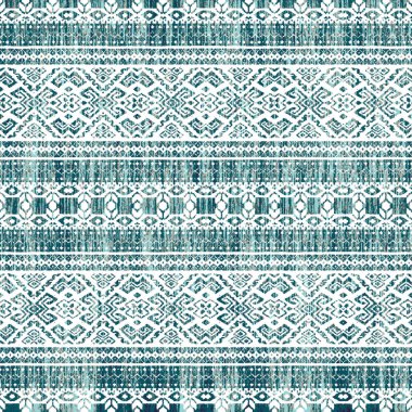 Grunge desenli Geometrik kilim ikat deseni