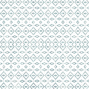 Grunge desenli Geometrik kilim ikat deseni