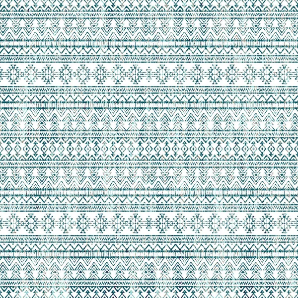 Patrón Kilim Ikat Geométrico Con Textura Grunge —  Fotos de Stock