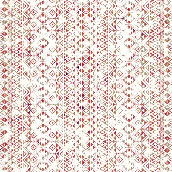 Геометрический Килим Узоре Тертой Текстурой — стоковое фото
