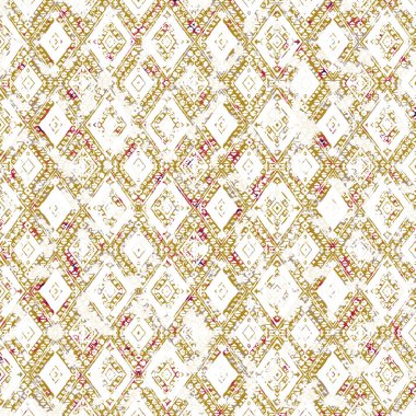 Grunge desenli Geometrik kilim ikat deseni