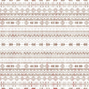 Grunge desenli Geometrik kilim ikat deseni