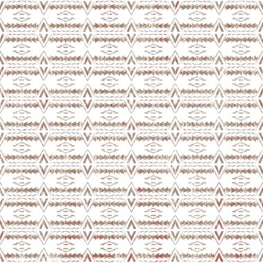 Grunge desenli Geometrik kilim ikat deseni