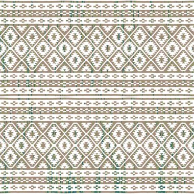 Grunge desenli Geometrik kilim ikat deseni