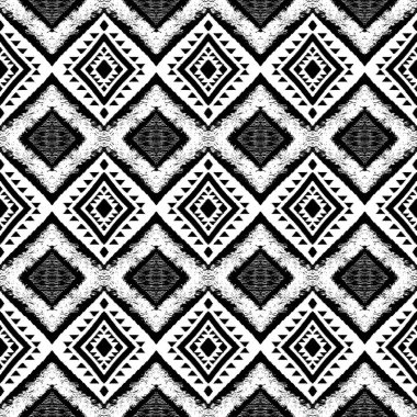 Geometrik Boho Biçimli Kabile Şablonu