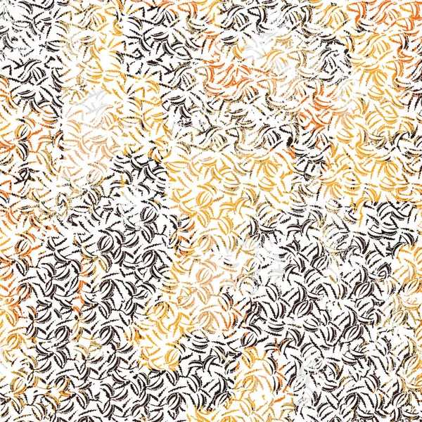 具有苦恼纹理和效果的几何布荷族图案 — 图库照片