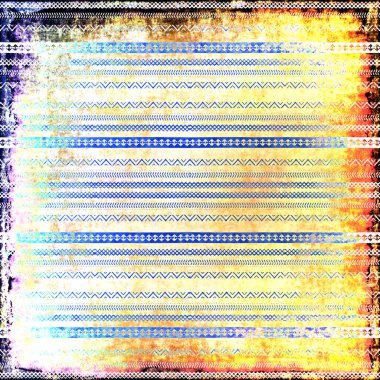 Geometrik Boho Biçimli Kabile Şablonu