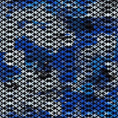 Geometrik Boho Biçimli Kabile Şablonu