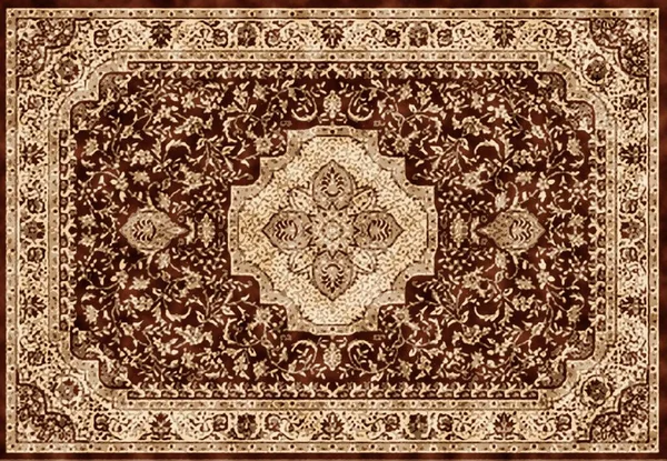 Halı Vintage Biçimli Kabile Şablonu