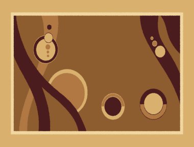 Halı ve banyo Vintage Kabile tasarımı deseni ve sıkıntılı doku ve efekt