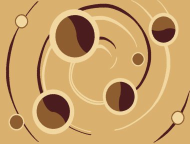 Halı ve banyo Vintage Kabile tasarımı deseni ve sıkıntılı doku ve efekt