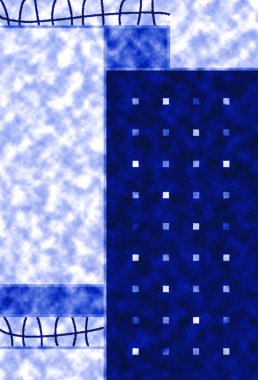 Halı ve banyo Vintage Kabile tasarımı deseni ve sıkıntılı doku ve efekt