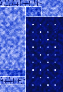 Halı ve banyo Vintage Kabile tasarımı deseni ve sıkıntılı doku ve efekt