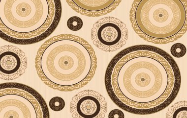 Halı ve banyo Vintage Kabile tasarımı deseni ve sıkıntılı doku ve efekt