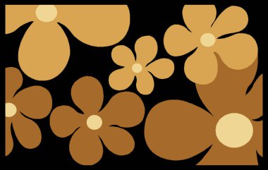 Halı ve banyo Vintage Kabile tasarımı deseni ve sıkıntılı doku ve efekt