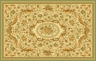 Halı ve banyo Vintage Kabile tasarımı deseni ve sıkıntılı doku ve efekt