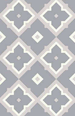 Halı ve banyo paspası Boho stili kabile tasarımı deseni.