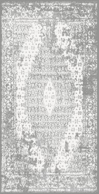 Halı ve banyo paspası Boho stili kabile tasarımı deseni.