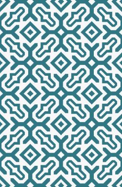 Halı ve banyo paspası Boho stili kabile tasarımı deseni.