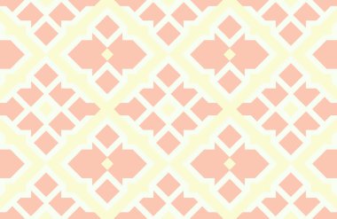 Halı ve banyo paspası Boho stili kabile tasarımı deseni.