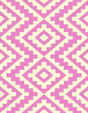 Halı ve banyo paspası Boho stili kabile tasarımı deseni.