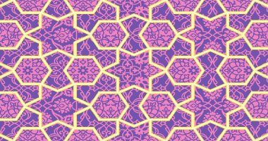 Halı ve banyo paspası Boho stili kabile tasarımı deseni.