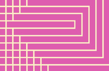 Halı ve banyo paspası Boho stili kabile tasarımı deseni.