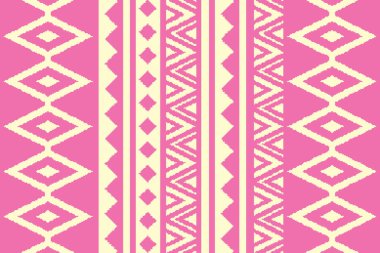 Halı ve banyo Vintage Kabile tasarımı deseni ve sıkıntılı doku ve efekt