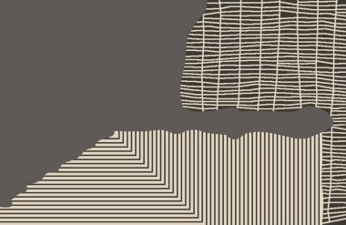 Halı ve banyo paspası Boho stili kabile tasarımı deseni.